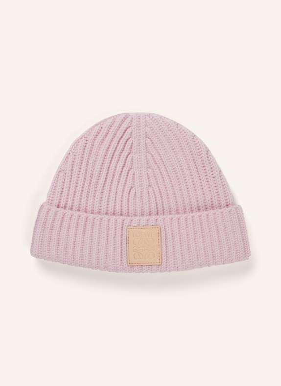 LOEWE Cashmere hat LIGHT PINK
