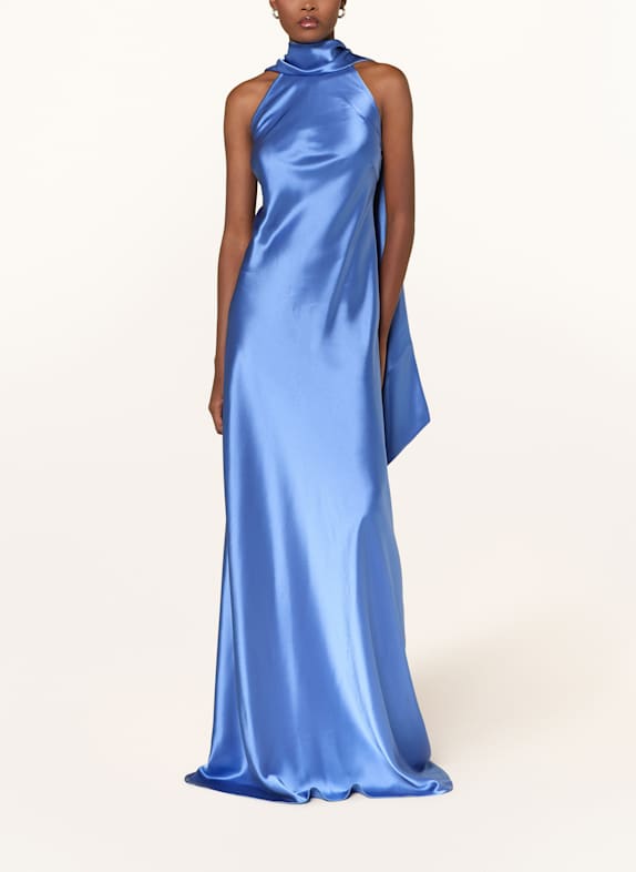 TALBOT RUNHOF Satinkleid BLAU