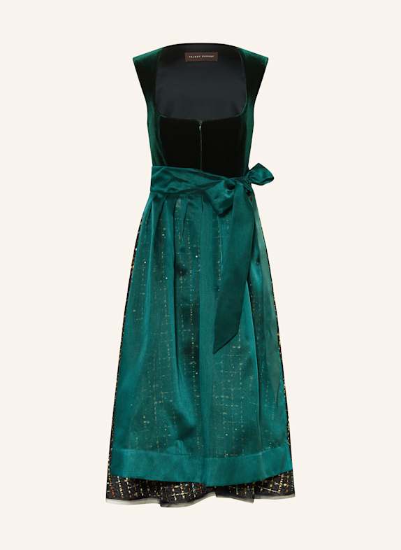 TALBOT RUNHOF dirndl BLEU FONCÉ/ GROEN/ JAUNE