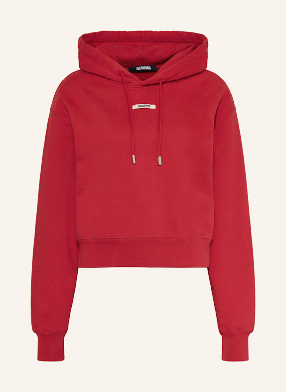 JACQUEMUS Hoodie LE HOODIE GROS GRAIN ROT