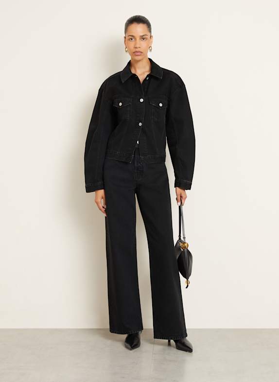 JACQUEMUS Jeansjacke LA VESTE DE-NIMES SCHWARZ