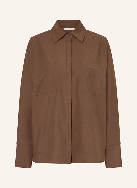 YERSE Hemdbluse SAIGON BRAUN