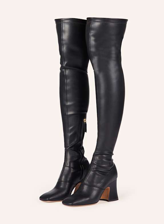 Chloé Overknee-Stiefel JANIS SCHWARZ