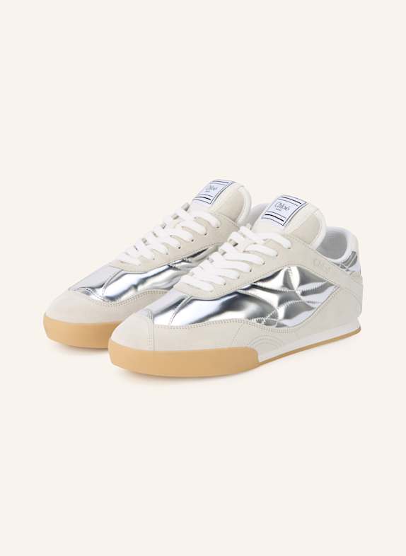 Chloé Sneaker KICK SILBER