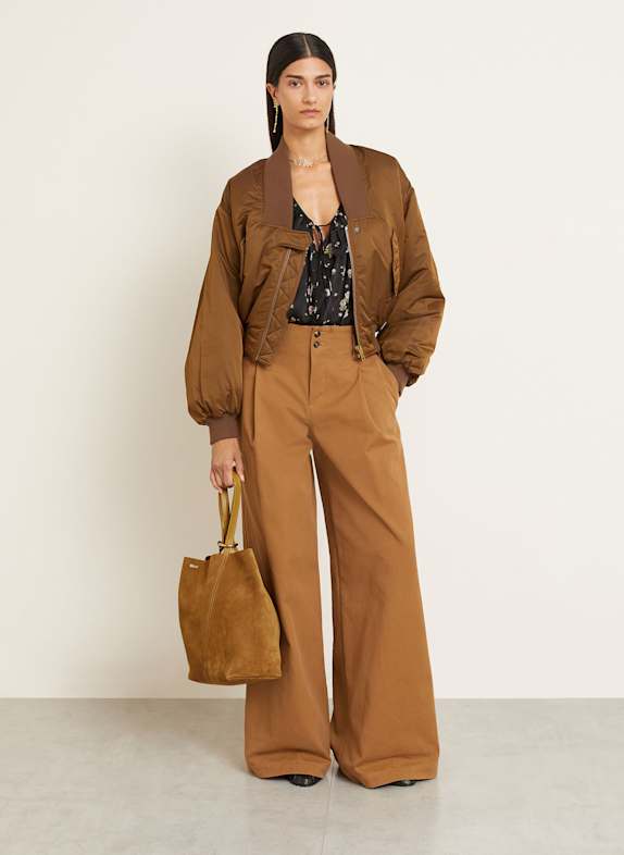 Chloé Shopper SPIN GOLD KHAKI