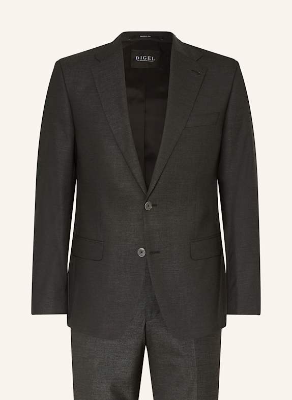 DIGEL Anzug DAREN-V-G Modern Fit SCHWARZ