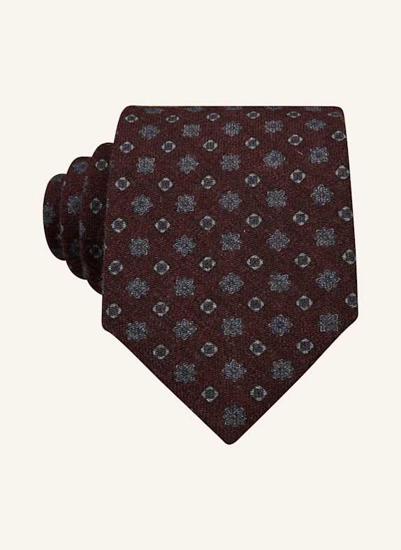PAUL Tie DARK RED/ BLUE
