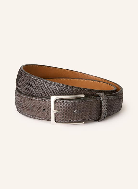 Reptile's House Belt BLIND DARK BROWN