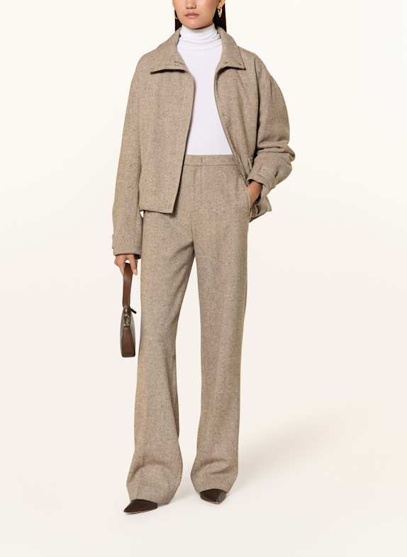 VINCE Marlene-broek van tweed BRUIN