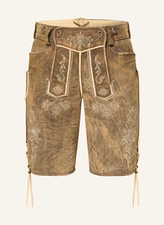 BECKERT Trachten-Lederhose METTERNICH BRAUN