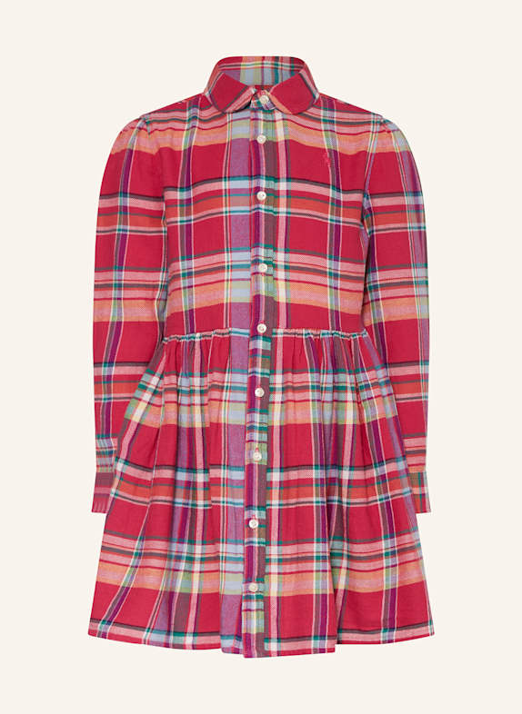POLO RALPH LAUREN Kleid PINK/ LILA/ GRÜN