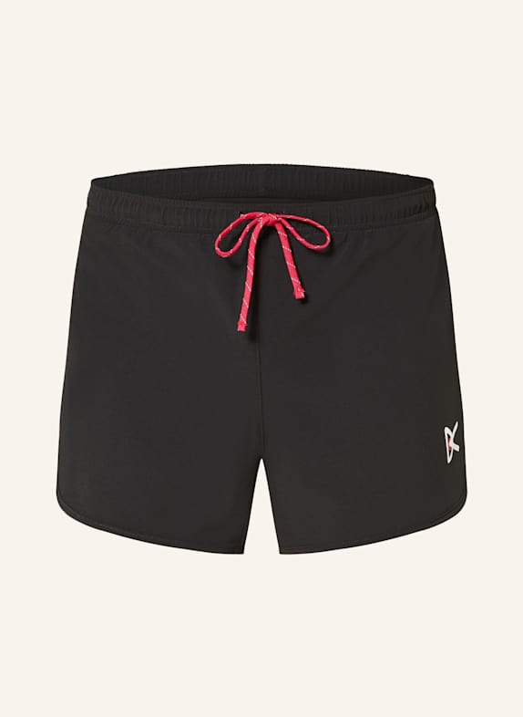 District Vision 2-in-1-Laufshorts Training 5“ SCHWARZ