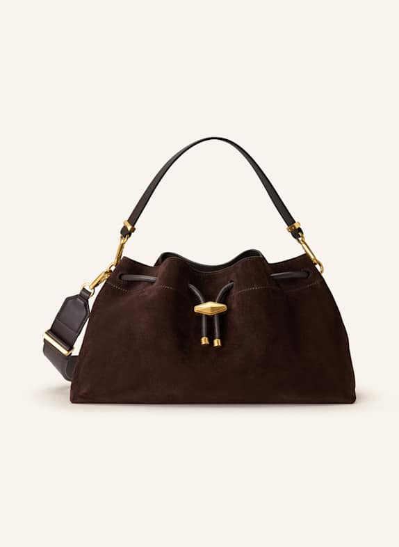 JIMMY CHOO Handbag BON BON SMALL DARK BROWN