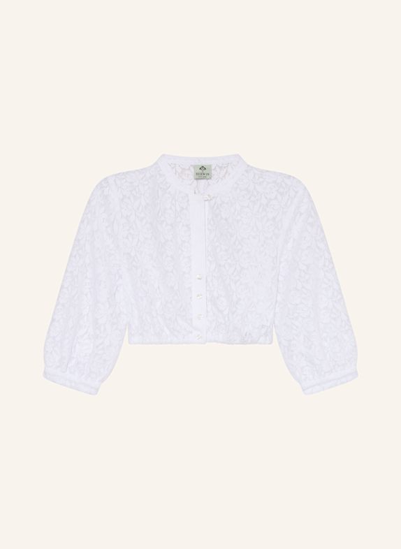 BERWIN & WOLFF Dirndlbluse WEISS