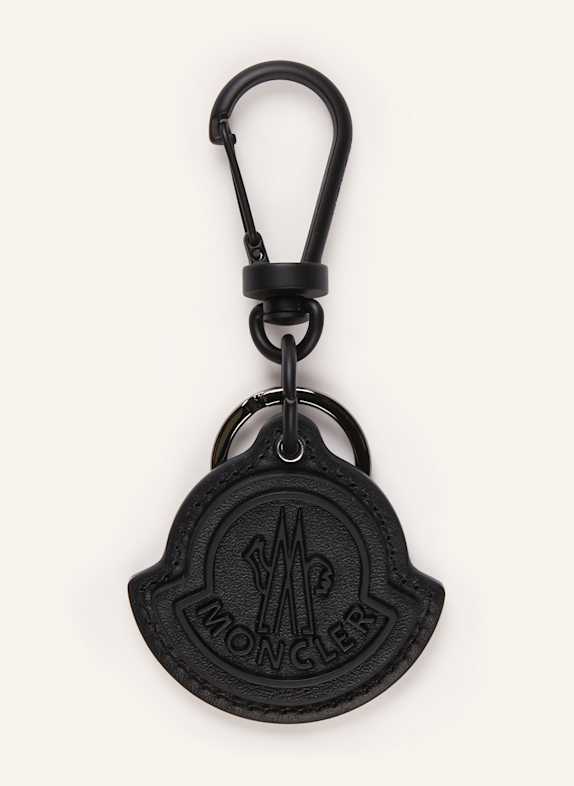 MONCLER Schlüsselanhänger SCHWARZ