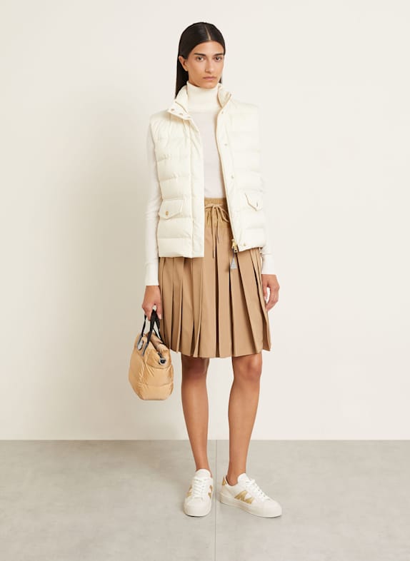 MONCLER Doudoune sans rembourrage BESSET ÉCRU