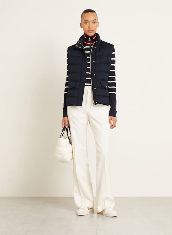 MONCLER Doudoune sans rembourrage BESSET BLEU FONCÉ