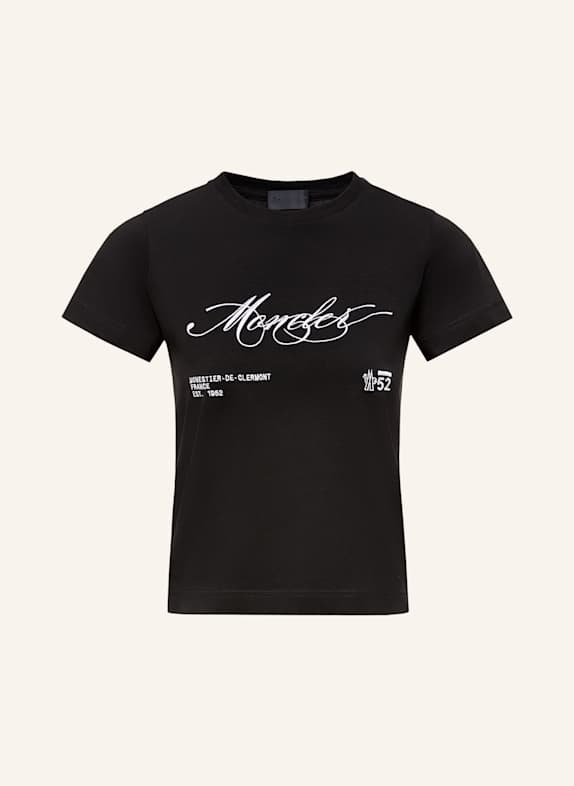 MONCLER T-Shirt SCHWARZ