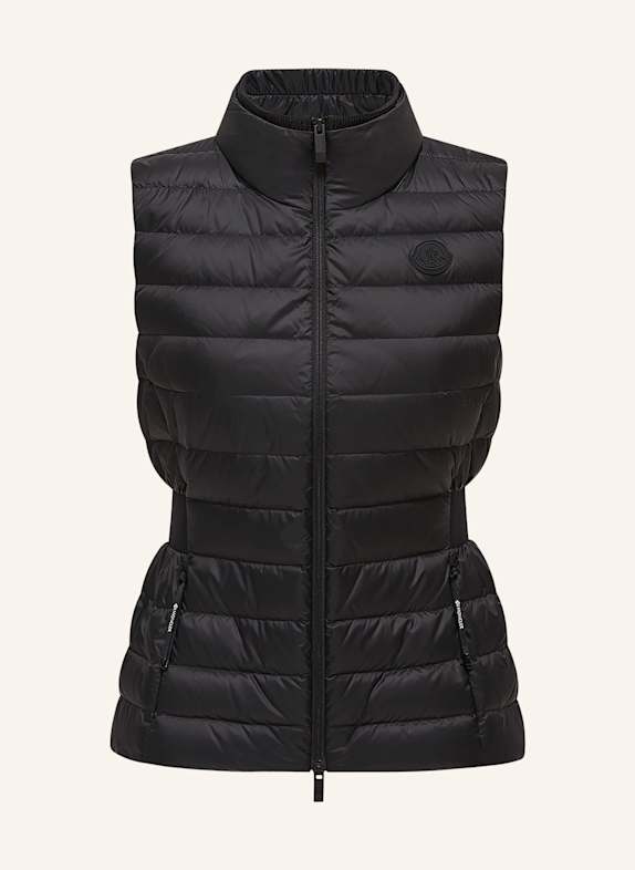 MONCLER Daunenweste VALMARIE SCHWARZ