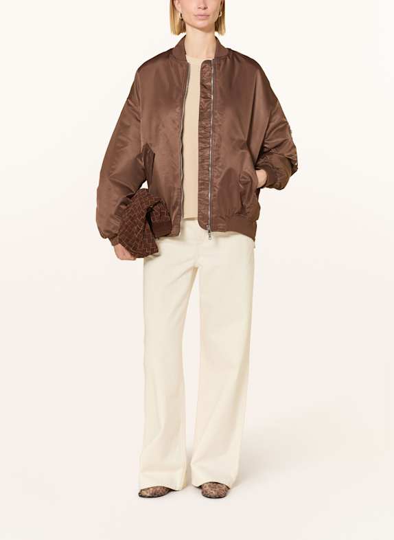 miss goodlife Oversized-Blouson BRAUN