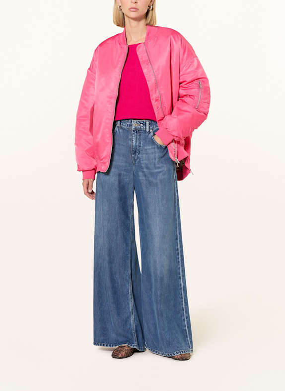 miss goodlife Blouson oversize ROSE FUCHSIA FLUO
