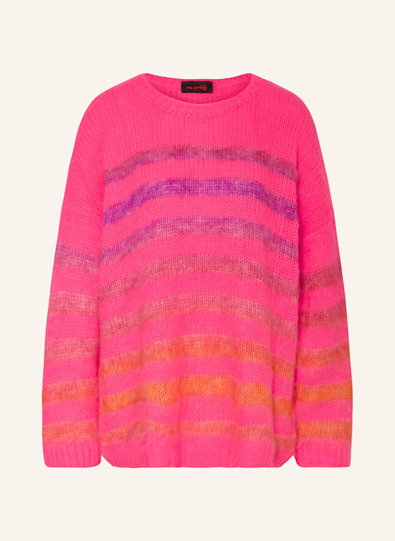 miss goodlife Sweater with alpaca NEON PINK