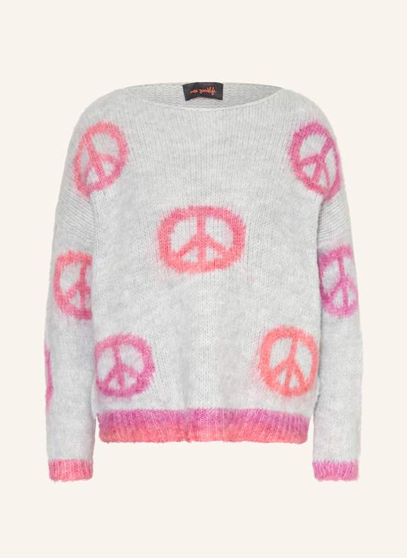 miss goodlife T shirts voor vrouwen HELLGRAU/ PINK/ HELLORANGE