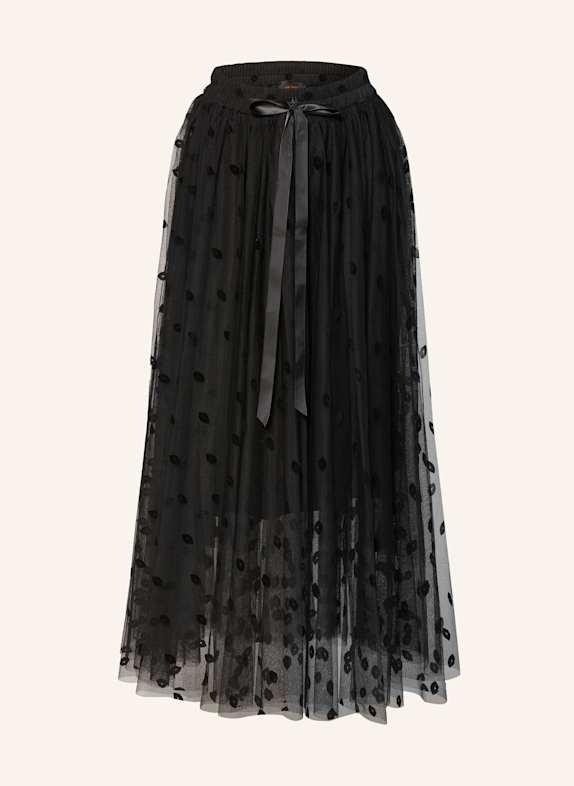 miss goodlife Tüll-Rock KISSES SCHWARZ