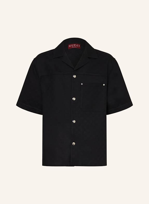 GUCCI Shirt in denim fabric BLACK