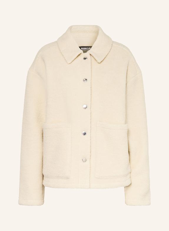 BARBOUR INTERNATIONAL Teddyfell-Jacke RAE ECRU