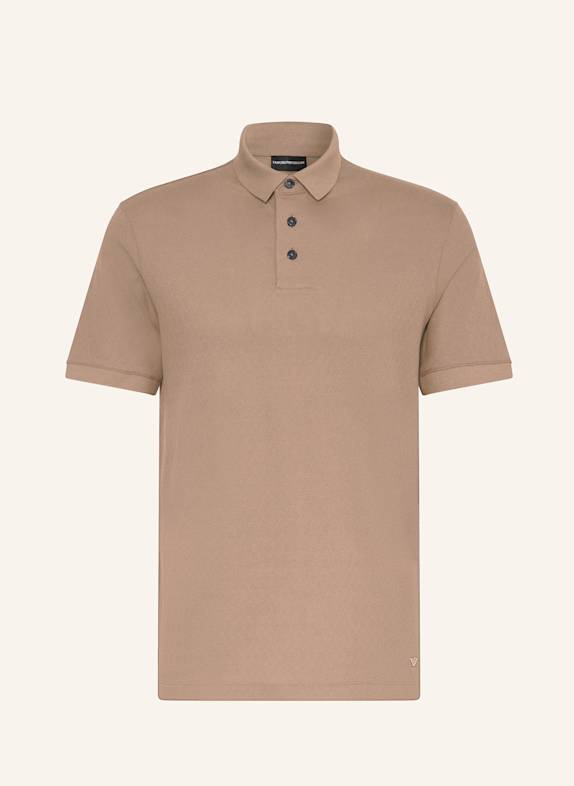 EMPORIO ARMANI Jersey-Poloshirt Regular Fit BRAUN
