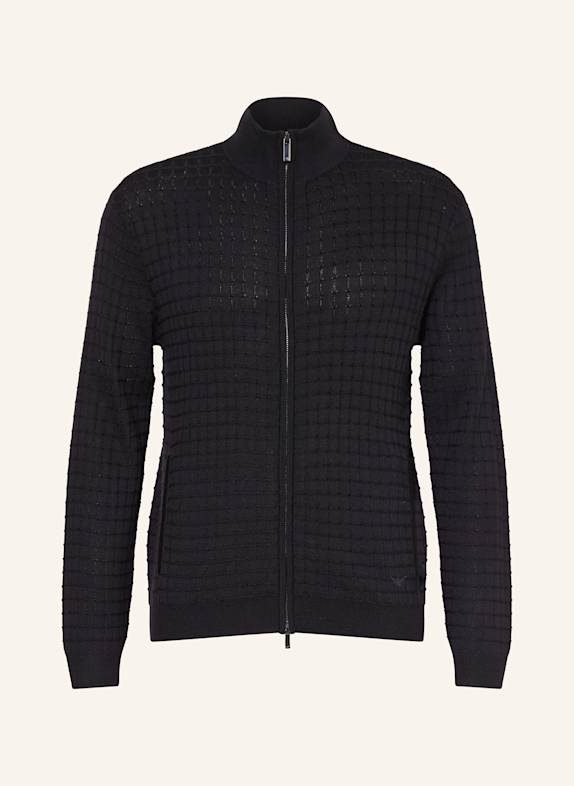 EMPORIO ARMANI Strickjacke DUNKELBLAU
