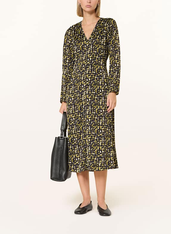 Marc O'Polo Kleid SCHWARZ / WEISS / GRÜN
