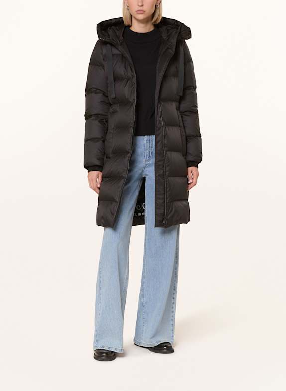 Marc O'Polo Daunenmantel SCHWARZ