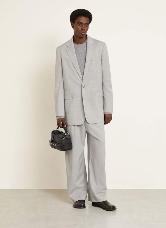 LOEWE Oblekové sako Comfort Fit 1120 GREY