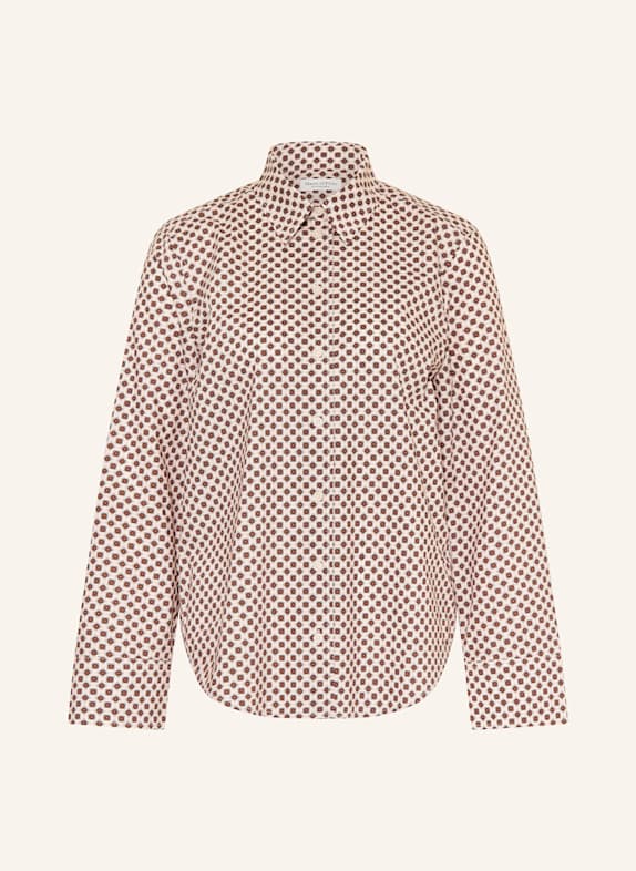 Marc O'Polo Shirt blouse ROSE GOLD/ BROWN/ BLACK