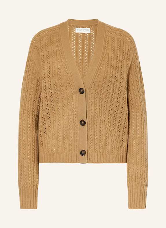 Marc O'Polo Cardigan LIGHT BROWN
