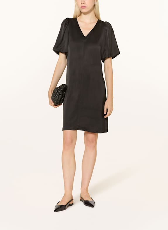 Part Two Satinkleid ULVAPW SCHWARZ