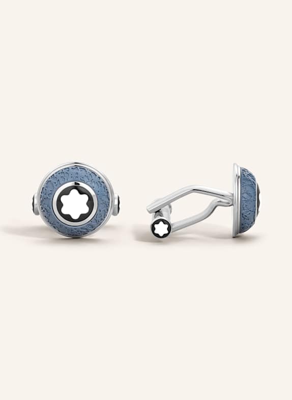 MONTBLANC pack of socks with gift box SILVER/ BLUE GRAY