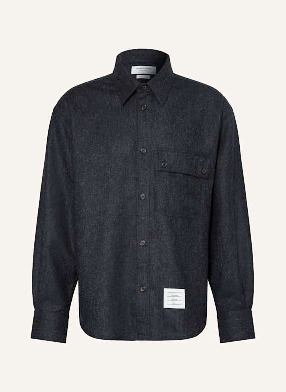 THOM BROWNE. Overjacket DUNKELBLAU
