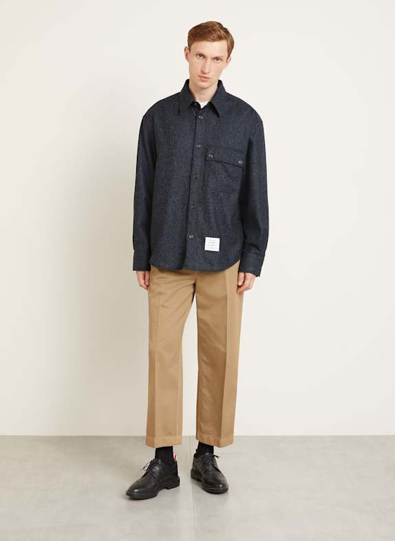 THOM BROWNE. Overjas DONKERBLAUW
