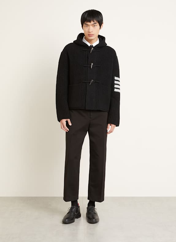 THOM BROWNE. breiwerk ZWART