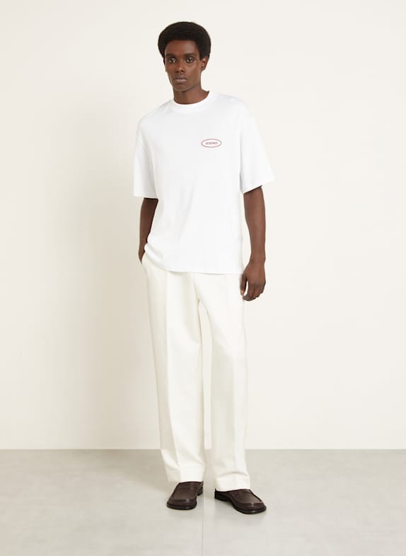 JACQUEMUS Tričko BÍLÁ