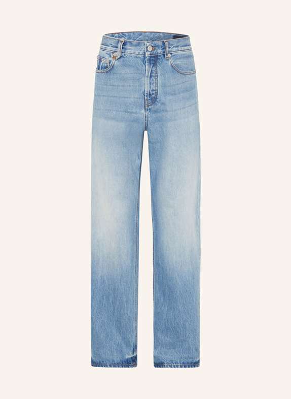 JACQUEMUS Jeans LE DE-NIMES DROIT Regular Fit 33C BLUE/TABAC