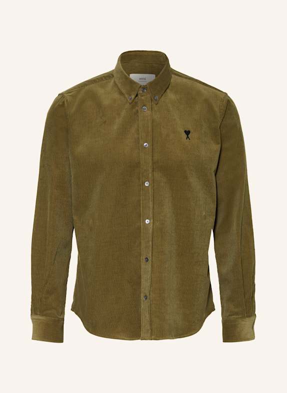 AMI PARIS Cordhemd ADC Slim Fit BRAUN