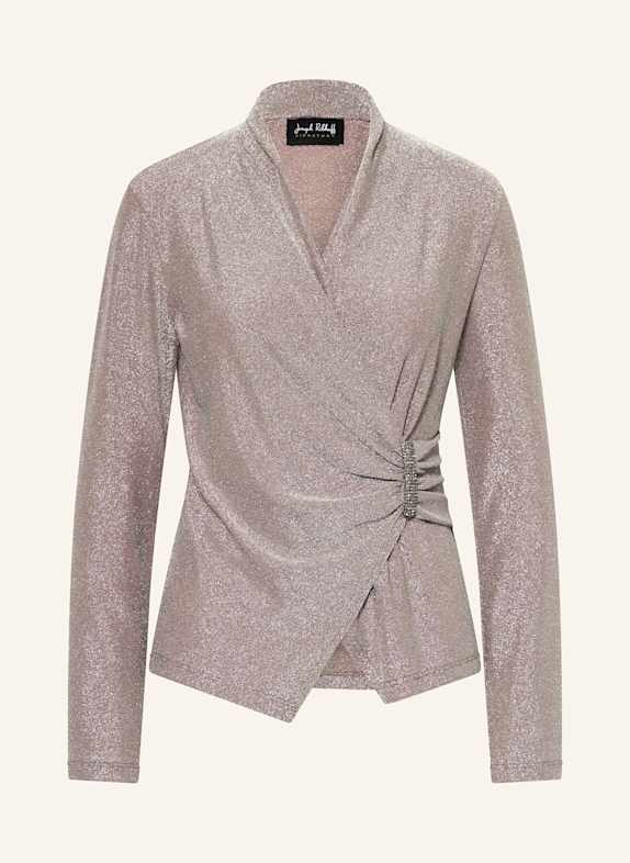 Joseph Ribkoff SIGNATURE Blusenshirt mit Glitzergarn TAUPE