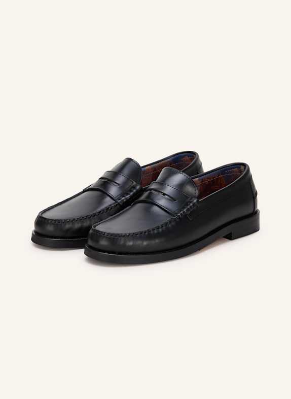 NAKED WOLFE Penny-Loafer RIVIERA SCHWARZ