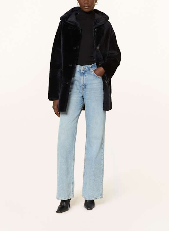 ARMA Mantel AMBRA zum Wenden DUNKELBLAU