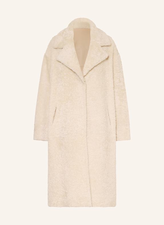 ARMA Ledermantel DELFINA zum Wenden CREME