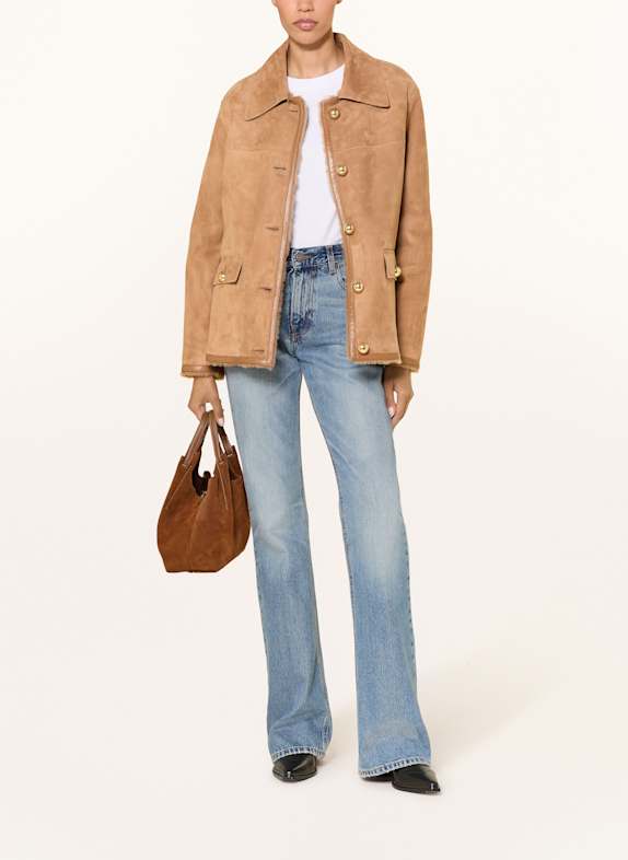 ARMA Lederjacke JULIETTA COGNAC